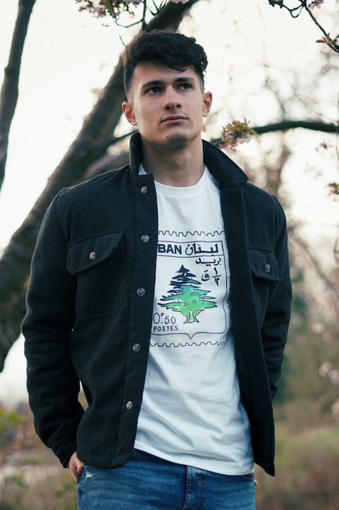 Lebanon postage stamp - unisex t-shirt
