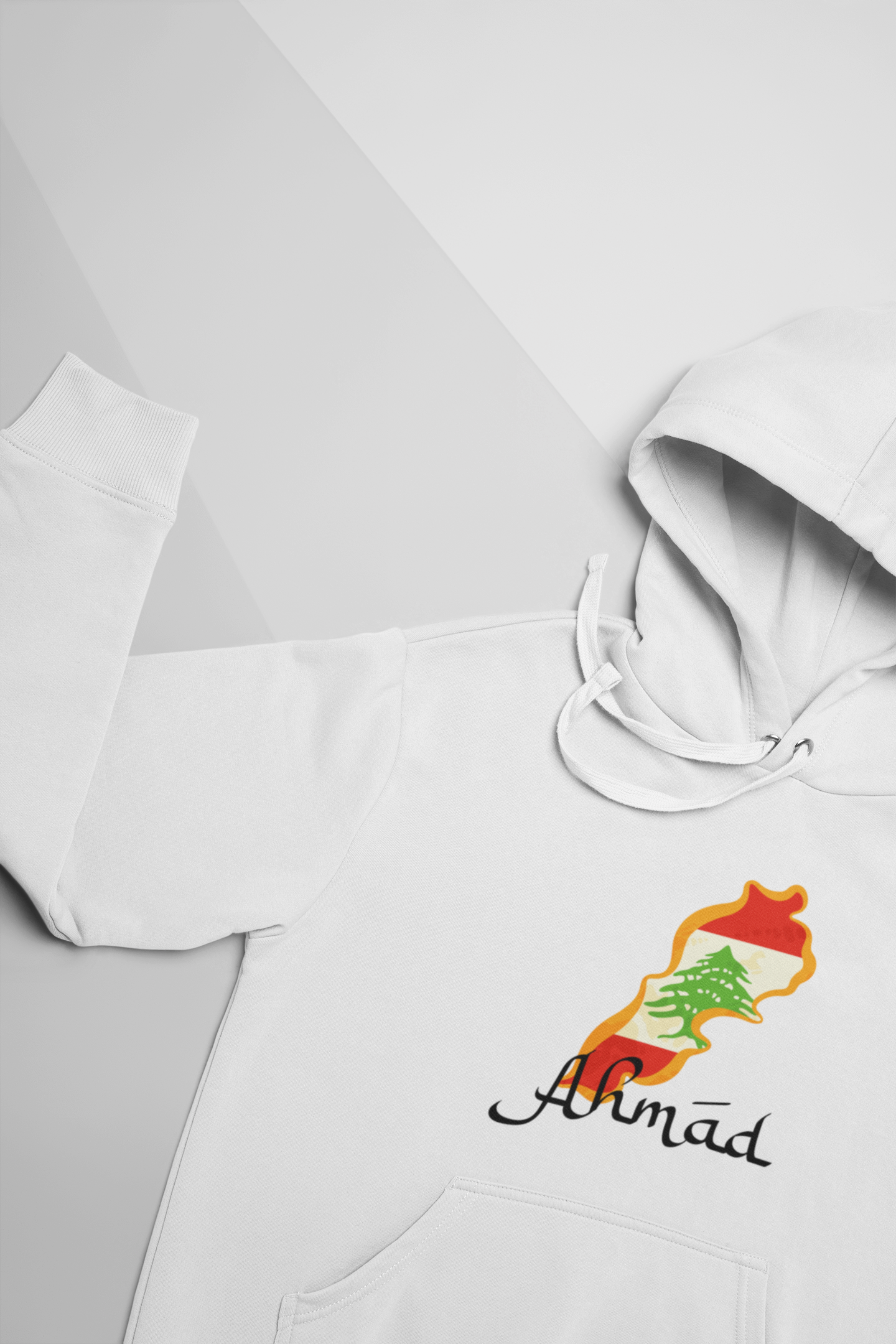 Flag Map Customisable Hoodie