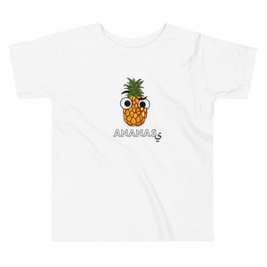 Pineapple Short Sleeve Toddler Tee